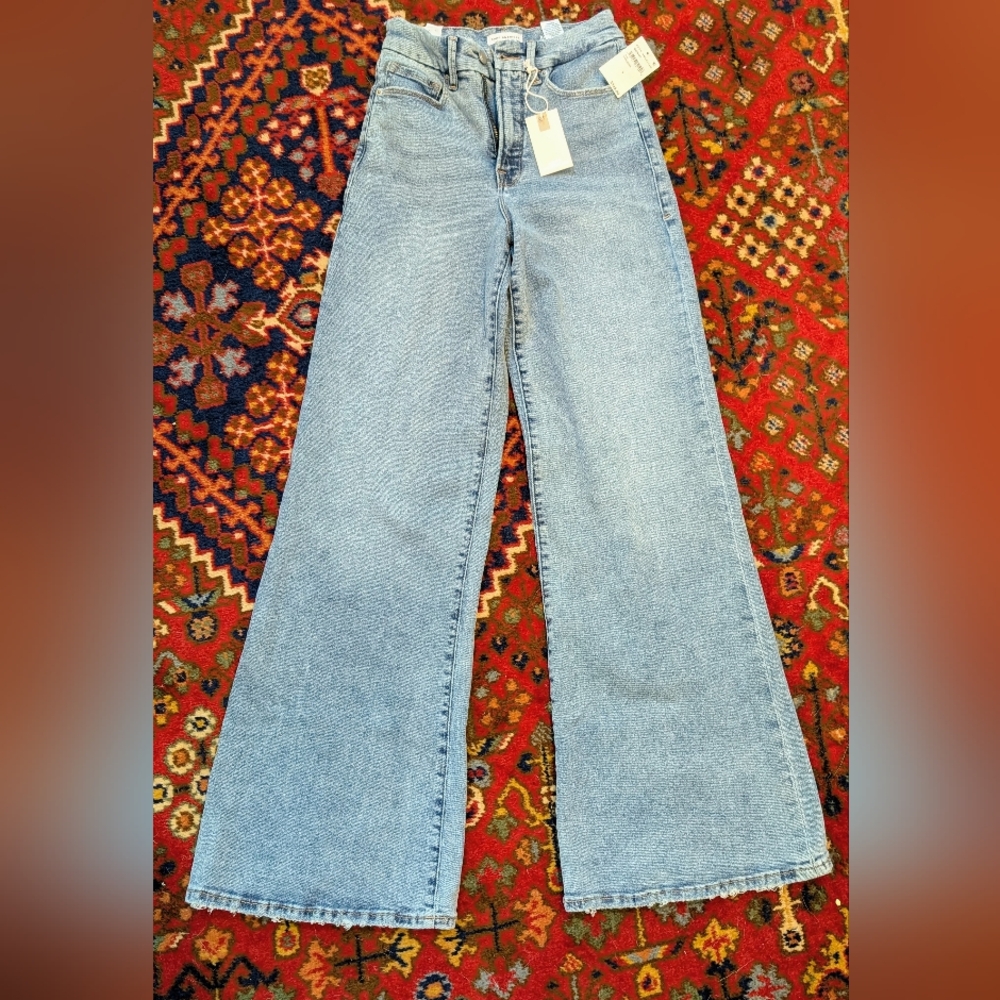 Good American Good Waist Palazzo - New With Tags!